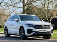 Używany VW Touareg R-line 286 KM (210 kW) 2018 Biały SUV
