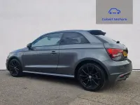 Used Audi A1 S-Line 95 HP (69 kW) 2018 Grey Hatchback