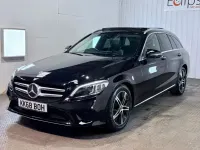 Used Mercedes C220 Premium Plus 2019 Black Estate