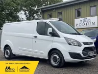 Used Ford Transit Custom 130 HP (95 kW) 2017 White Van