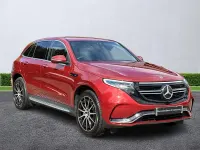 Used Mercedes EQC400 AMG line 300 kW (408 HP) 2023 Red SUV