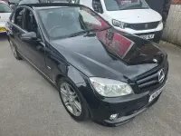 Used Mercedes C200 2009 Black Sedan