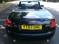 Begagnad Audi A4 Cabriolet S-Line 140 HK (102 kW) 2007 Svart Cab