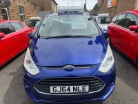Used Ford B-MAX Zetec 90 HP (66 kW) 2014 Blue MPV