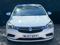 Second-hand Vauxhall Astra Design Edition 110 CP (80 kW) 2017 Alb Hatchback