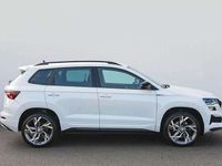 Used Skoda Karoq SportLine 150 HP (110 kW) 2024 Moon white metallic SUV