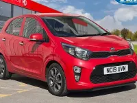 Used Kia Picanto 84 HP (61 kW) 2019 Red Hatchback