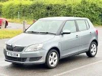 Used Skoda Fabia SE 105 HP (77 kW) 2012 Grey Hatchback