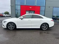 Used Mercedes CLA180 AMG Line Premium 136 HP (100 kW) 2020 White Coupe