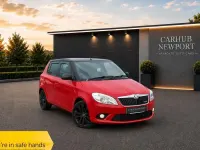 Used Skoda Fabia vRS 2010 Red Hatchback