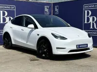 Used Tesla Model Y Long Range AWD 282 kW (384 HP) 2022 White SUV