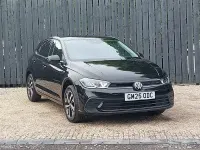 Used VW Polo Match 95 HP (69 kW) 2025 Black Hatchback