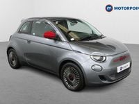 Used Fiat 500e Red 86 kW (118 HP) 2022 Grey Hatchback
