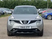 Used Nissan Juke Acenta Premium 110 HP (80 kW) 2015 Silver SUV