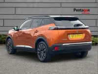 Used Peugeot e-2008 Premium 100 kW (136 HP) 2021 Orange SUV