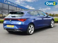 Second-hand Seat Leon FR 2021 Albastru Hatchback