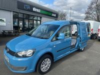 Used VW Caddy Maxi Trendline 101 HP (74 kW) 2014 Blue MPV