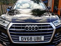 Usado Audi Q5 S-Line 286 CV (210 kW) 2018 Negro SUV