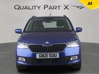 Used Skoda Fabia SE L 95 HP (69 kW) 2021 Blue Estate