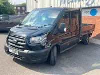 Used Ford Transit 130 HP (95 kW) 2020 Black Cabriolet