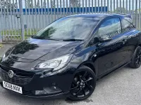 Used Vauxhall Corsa SRi 90 HP (66 kW) 2019 Black Hatchback