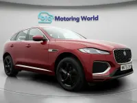 Used Jaguar F-Pace R-Dynamic 250 HP (183 kW) 2021 Red SUV