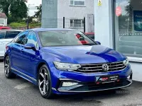 Used VW Passat R-line 2020 Blue Sedan