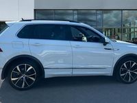 Used VW Tiguan R-line 150 HP (110 kW) 2021 White SUV