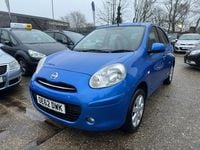 Used Nissan Micra Acenta 2012 Blue Hatchback