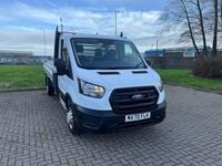 Used Ford Transit S 130 HP (95 kW) 2020 White Cabriolet