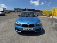 Used BMW 118 Sport Line 2018 Blue Hatchback