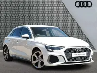 Used Audi A3 S-Line 108 HP (79 kW) 2022 White Sedan