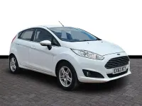 Used Ford Fiesta Zetec 82 HP (60 kW) 2013 White Hatchback
