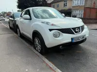 Used Nissan Juke Acenta Premium 117 HP (86 kW) 2012 White SUV
