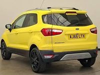 Used Ford Ecosport Titanium 95 HP (69 kW) 2017 Yellow SUV