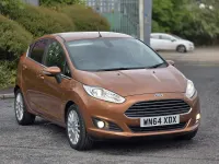 Used Ford Fiesta Titanium 2014 Yellow Hatchback