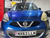 Used Nissan Micra Acenta 2013 Blue Hatchback