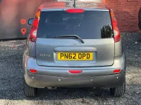 Used Nissan Note N-TEC 110 HP (80 kW) 2012 Grey Hatchback