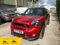 Used Mini Cooper SD Countryman 143 HP (105 kW) 2013 Red SUV