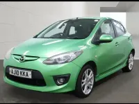 Used Mazda 2 Inclusive 2010 Green Hatchback