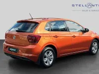 Used VW Polo SE 64 HP (47 kW) 2018 Orange Hatchback