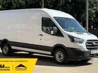 Used Ford Transit S 130 HP (95 kW) 2022 White Van