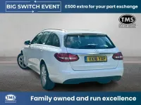 Second-hand Mercedes C200 Executive 184 CP (135 kW) 2018 Alb Break