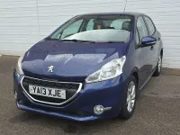 Używany Peugeot 208 Active 82 KM (60 kW) 2013 Niebieski Hatchback