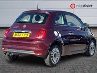Used Fiat 500 Lounge 69 HP (50 kW) 2018 Red Hatchback