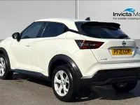 Second-hand Nissan Juke N-Connecta 114 CP (83 kW) 2021 Alb SUV