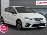 Usado Seat Ibiza XCELLENCE Lux 110 HP (80 kW) 2020 Branco Citadino