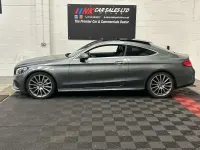 Used Mercedes C220 AMG Line Premium 170 HP (125 kW) 2018 Grey Coupe