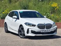 Used BMW 118 M Sport 136 HP (100 kW) 2027 White Hatchback