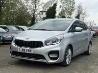 Used Kia Carens 139 HP (102 kW) 2018 Silver MPV